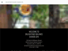 Tablet Screenshot of enlightenedbalance.com